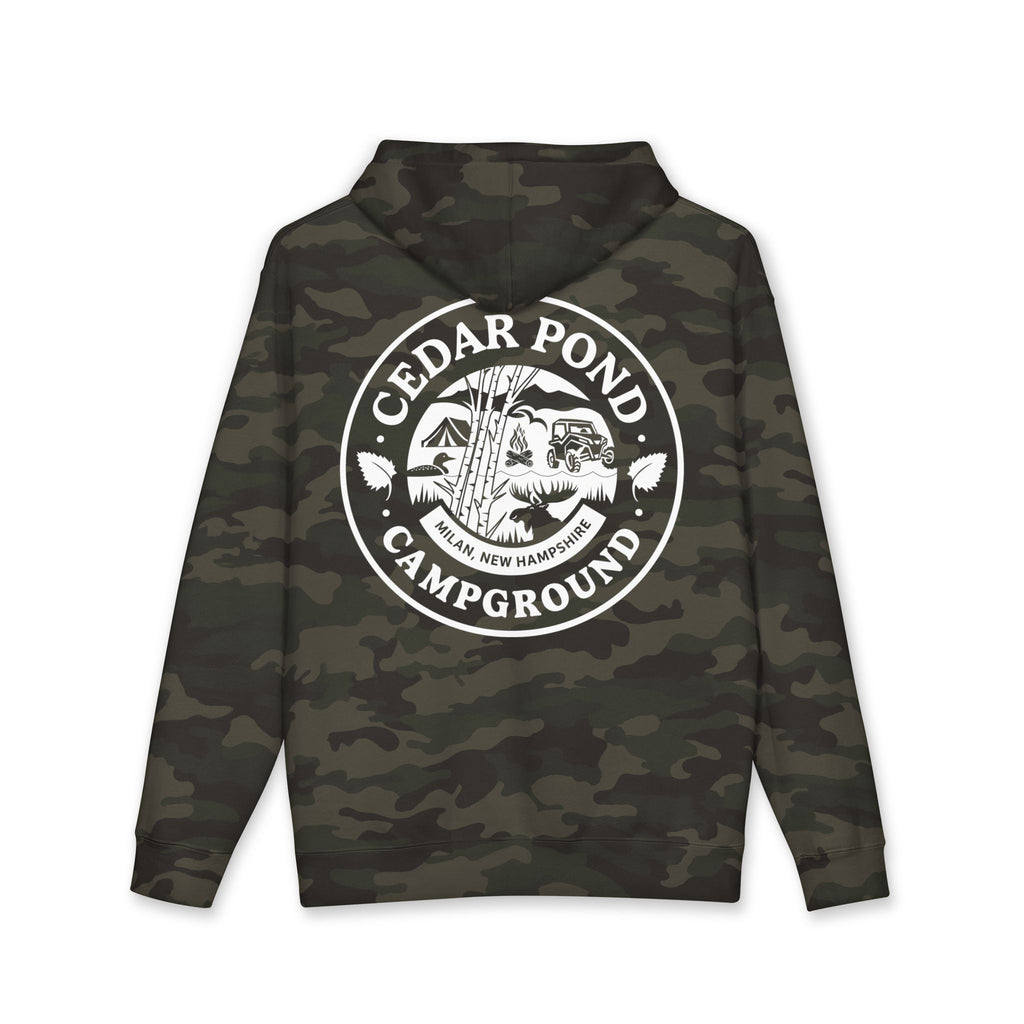 Copy of Campground Hoodie — "Cedar Pond Campground" Outdoor Camping Pullover