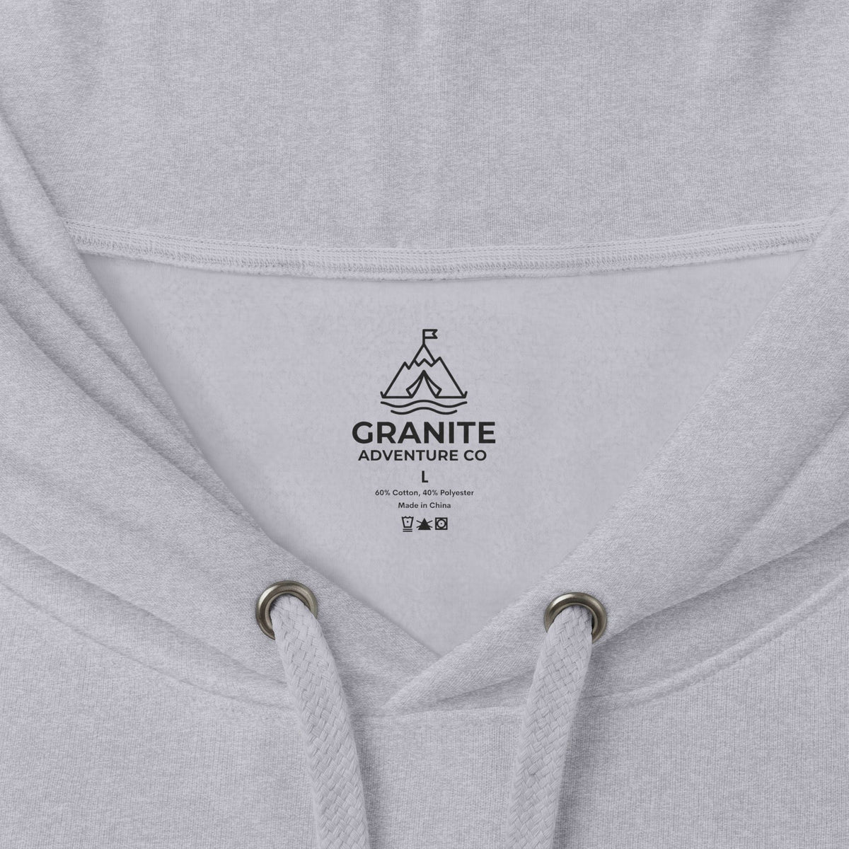 Campground Hoodie — "Cedar Pond Campground" Outdoor Camping Pullover