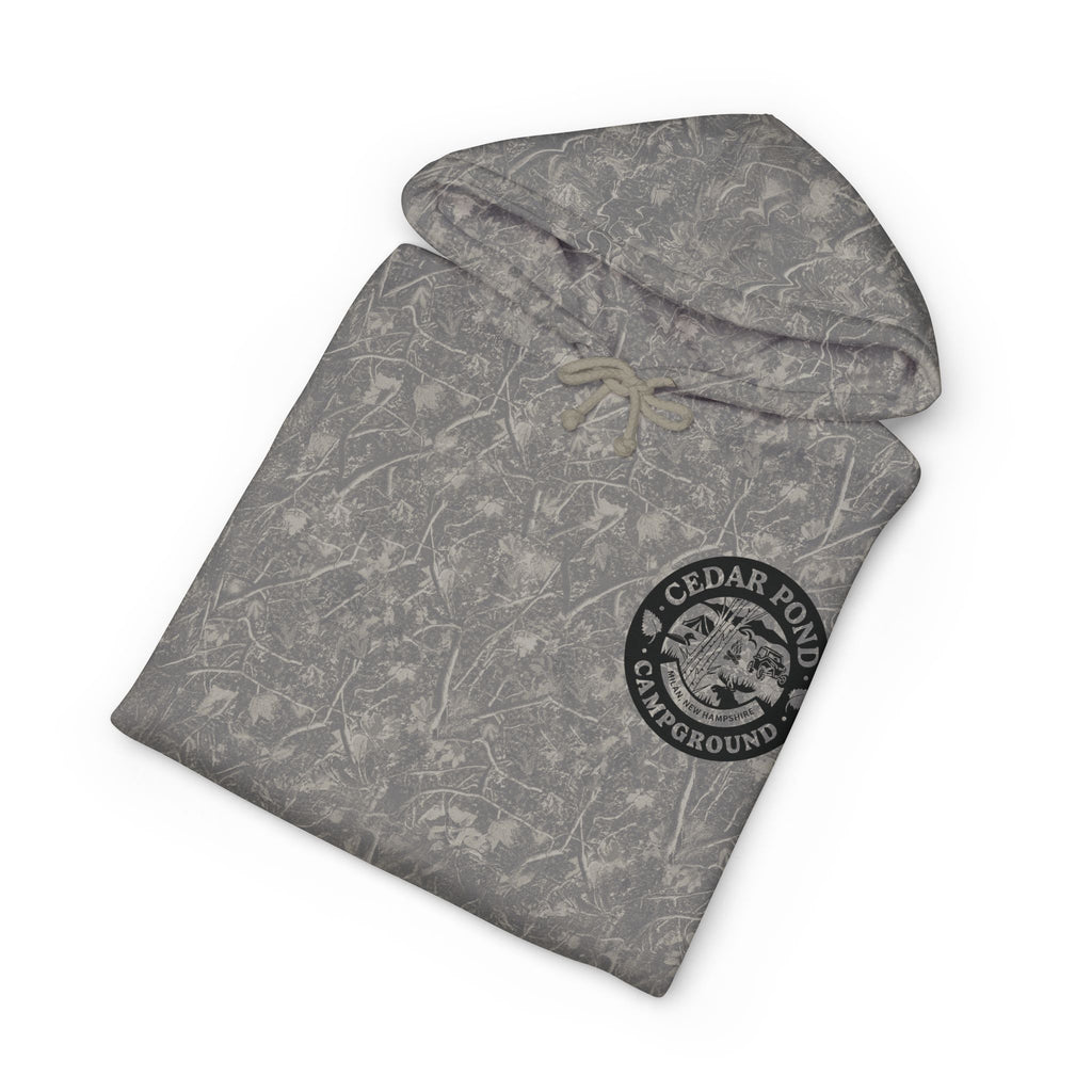 Campground Hoodie — "Cedar Pond Campground" Outdoor Camping Pullover