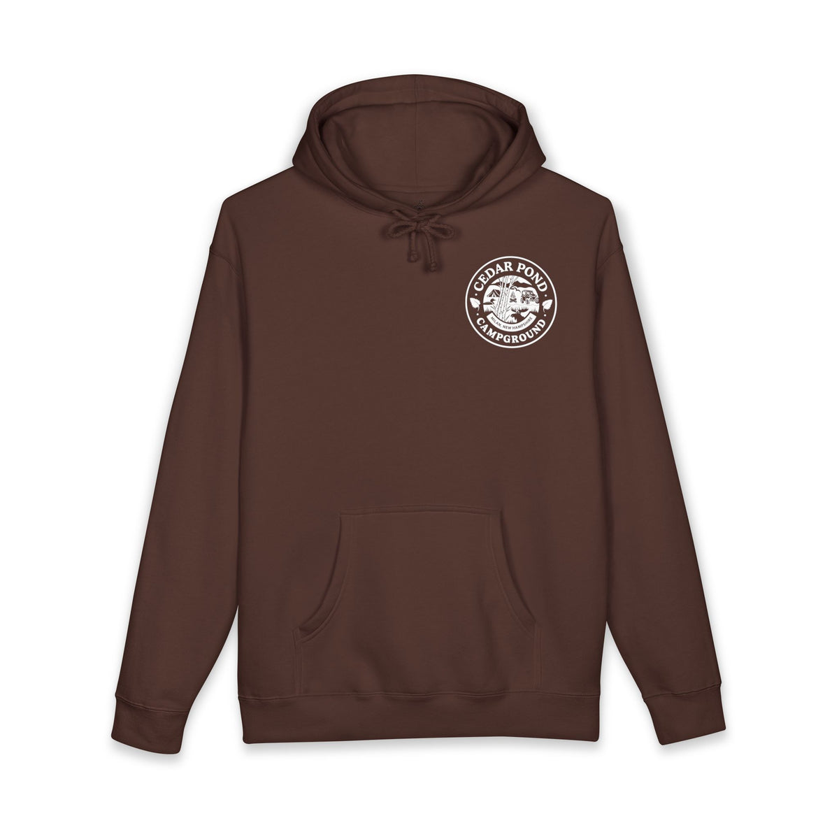 Copy of Campground Hoodie — "Cedar Pond Campground" Outdoor Camping Pullover