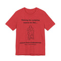 Camping Season Tee — "Waiting for camping season be like..." Cedar Pond Campground Shirt