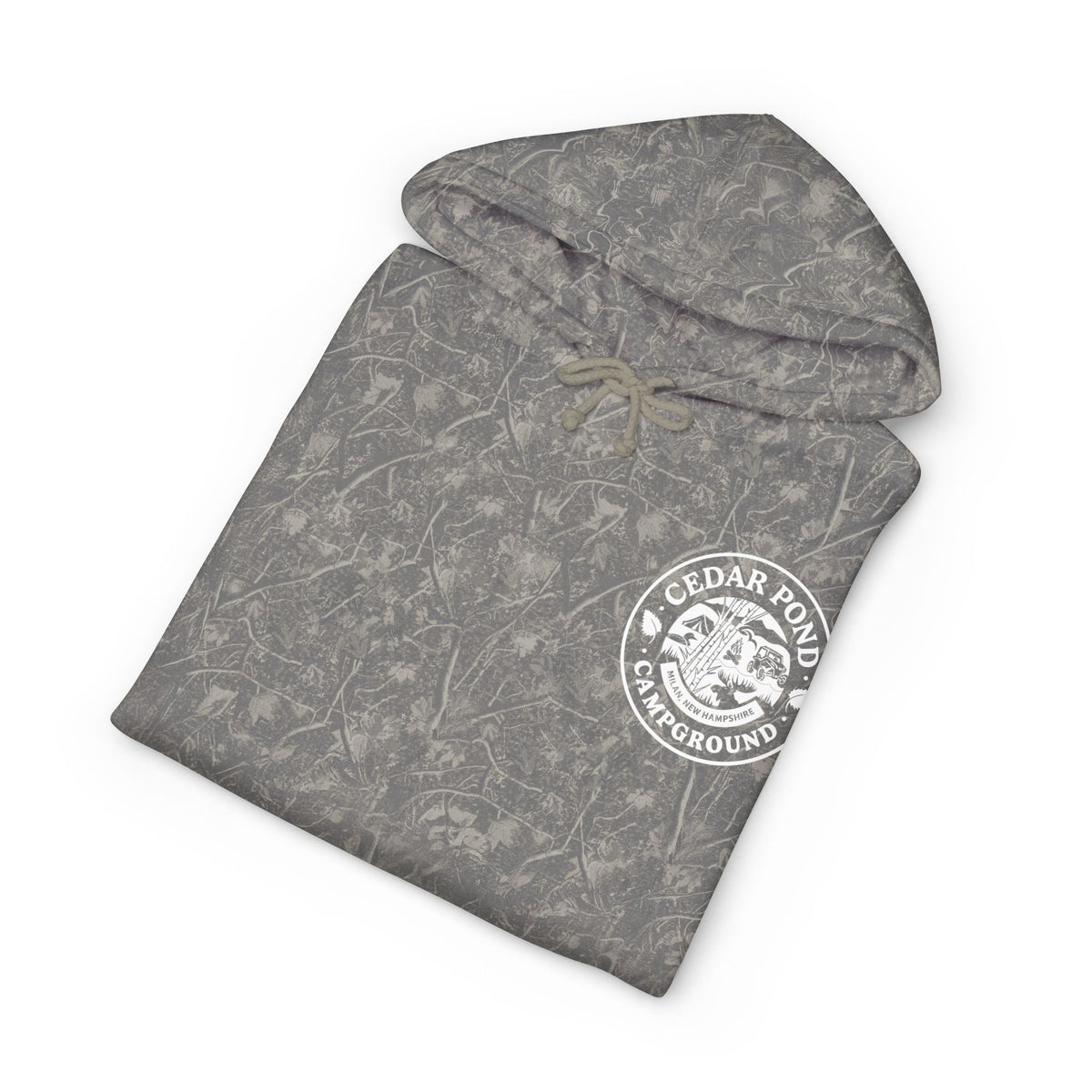 Copy of Campground Hoodie — "Cedar Pond Campground" Outdoor Camping Pullover