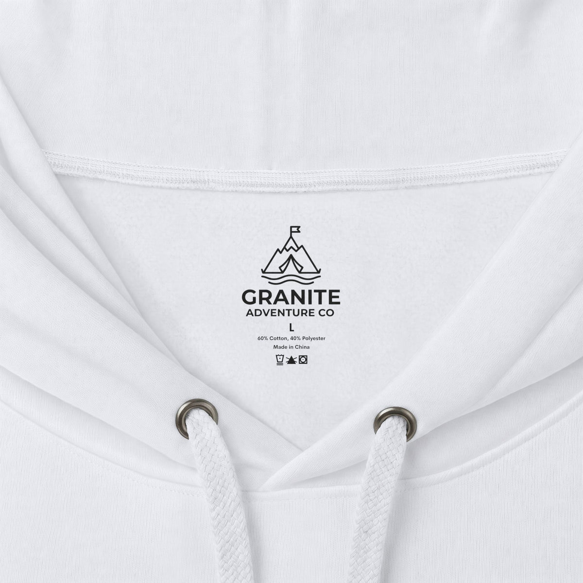 Campground Hoodie — "Cedar Pond Campground" Outdoor Camping Pullover
