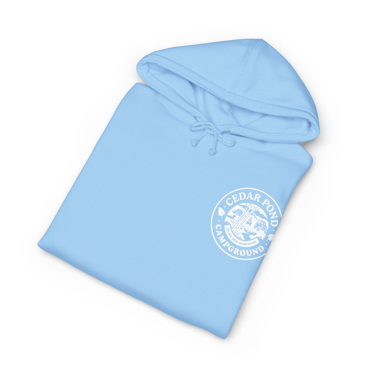 Copy of Campground Hoodie — "Cedar Pond Campground" Outdoor Camping Pullover