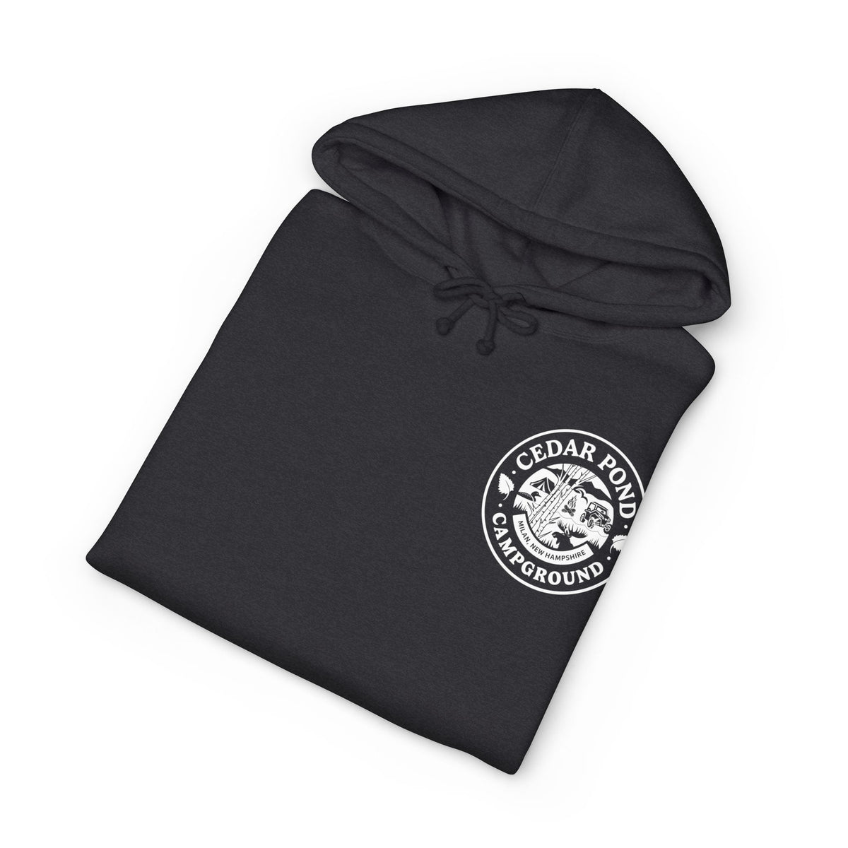 Copy of Campground Hoodie — "Cedar Pond Campground" Outdoor Camping Pullover