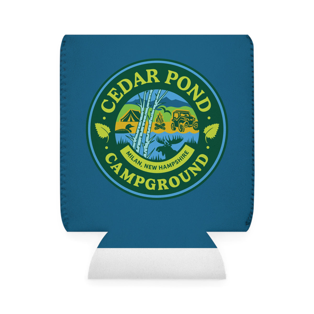 Can Cooler Sleeve Dark Blue