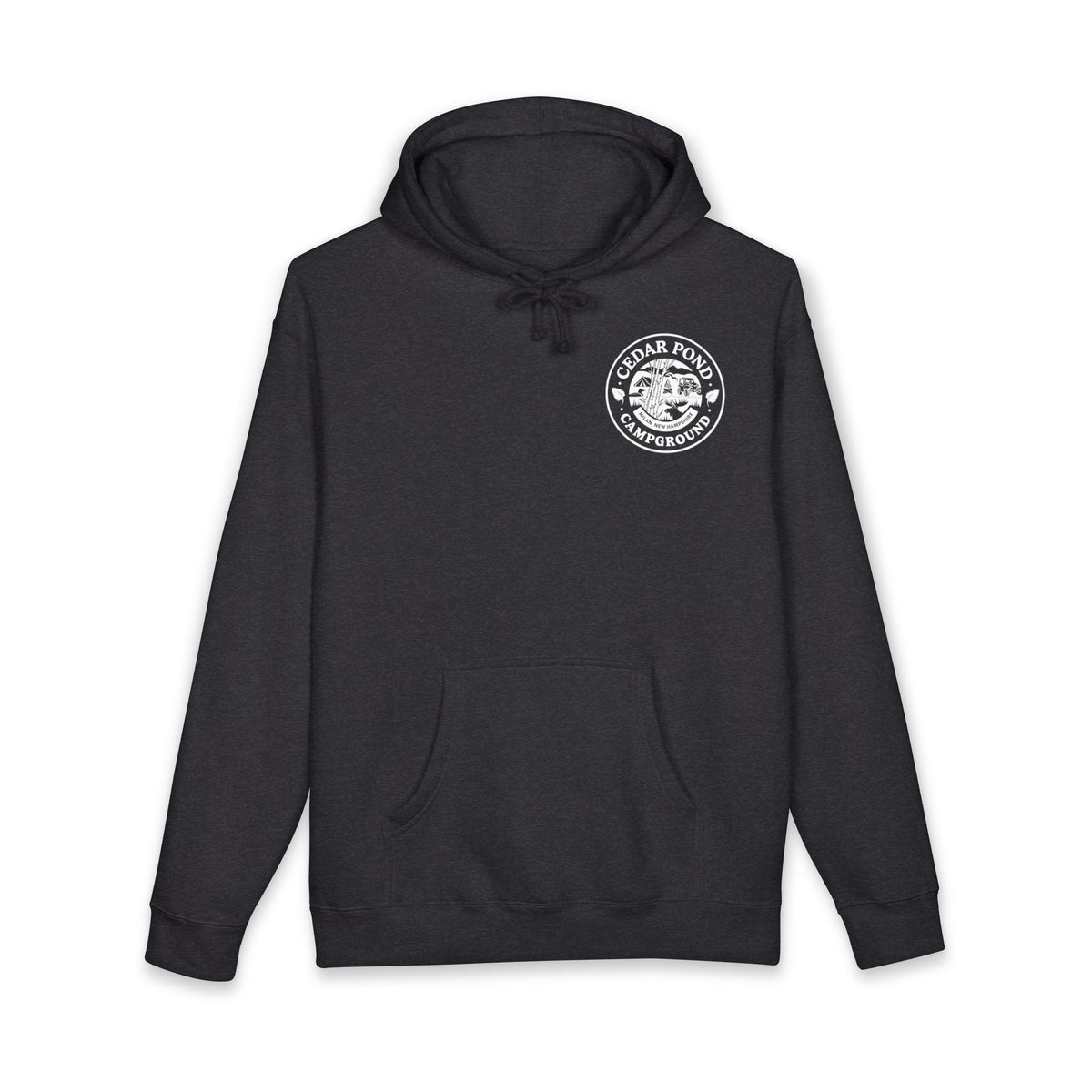 Copy of Campground Hoodie — "Cedar Pond Campground" Outdoor Camping Pullover