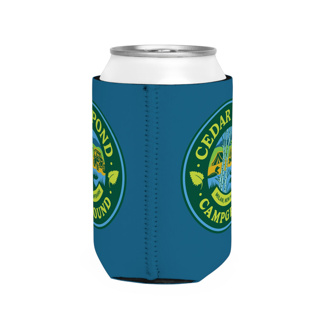 Can Cooler Sleeve Dark Blue