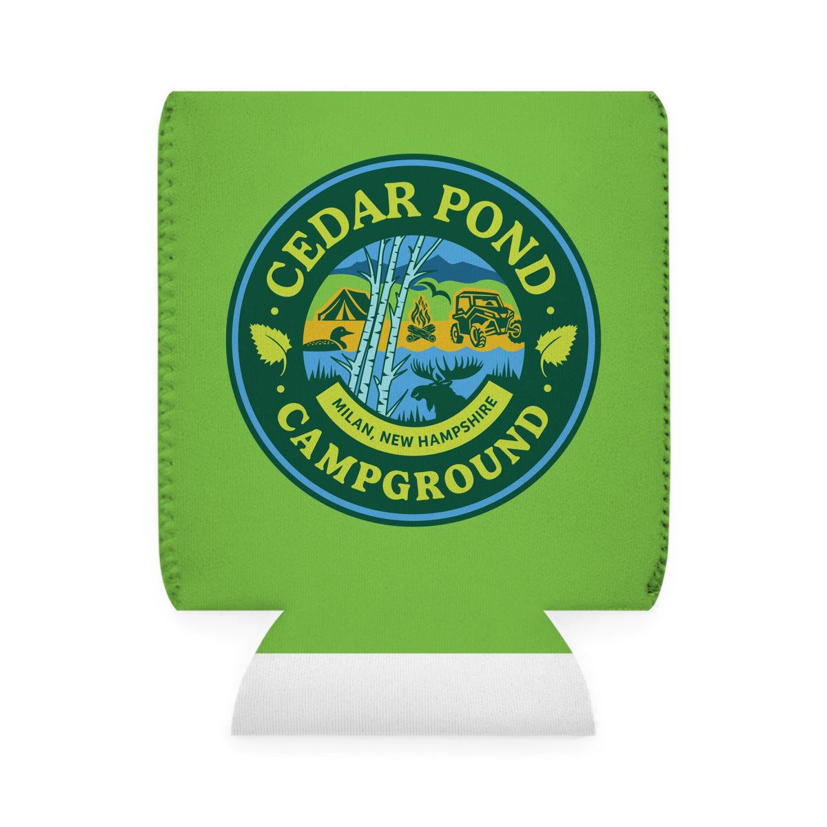 Can Cooler Sleeve - Kelly Green