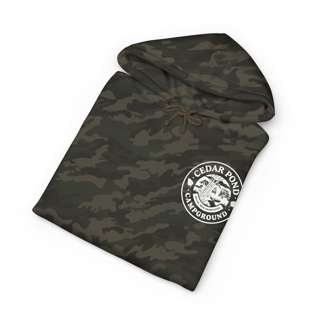 Copy of Campground Hoodie — "Cedar Pond Campground" Outdoor Camping Pullover