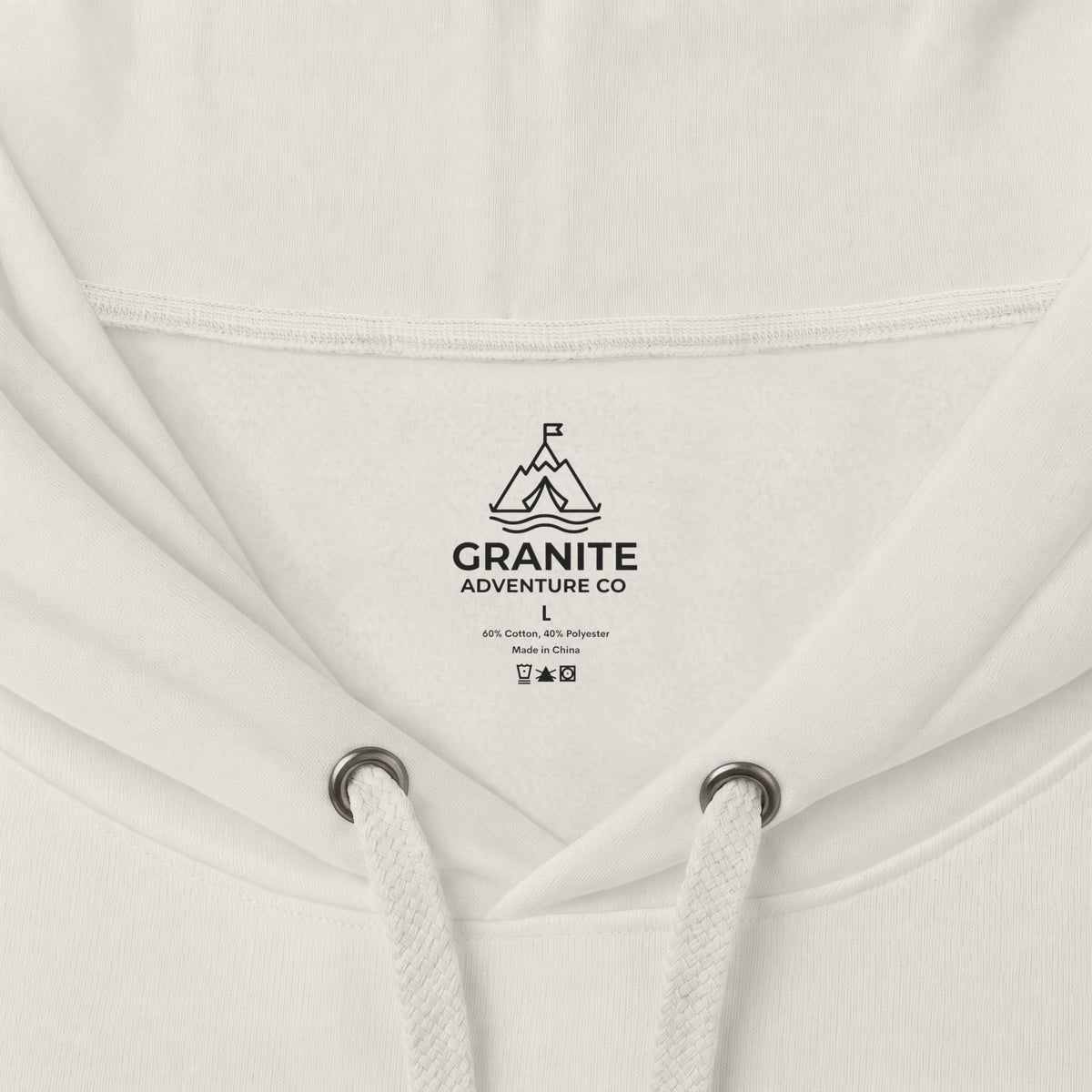 Campground Hoodie — "Cedar Pond Campground" Outdoor Camping Pullover