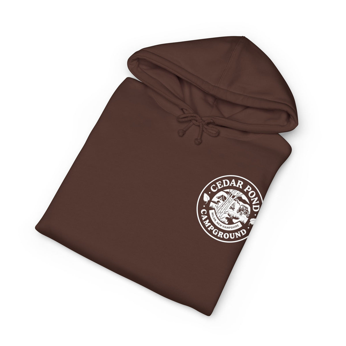 Copy of Campground Hoodie — "Cedar Pond Campground" Outdoor Camping Pullover