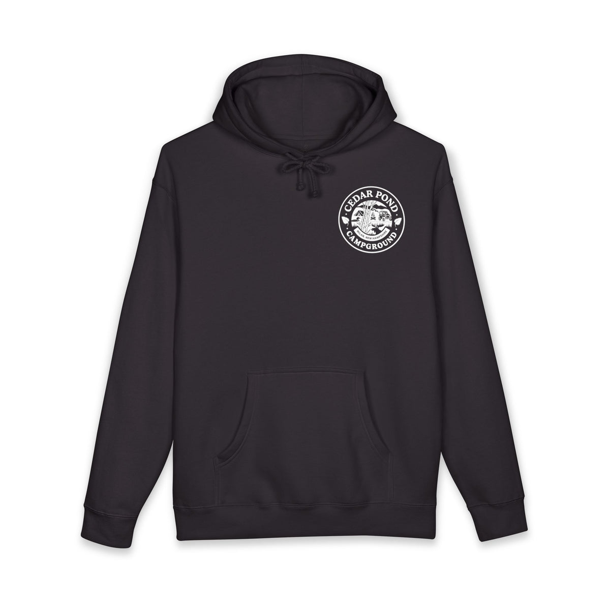 Copy of Campground Hoodie — "Cedar Pond Campground" Outdoor Camping Pullover
