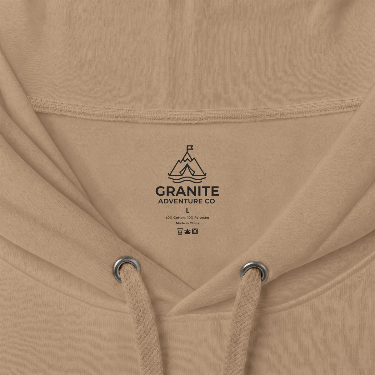 Campground Hoodie — "Cedar Pond Campground" Outdoor Camping Pullover