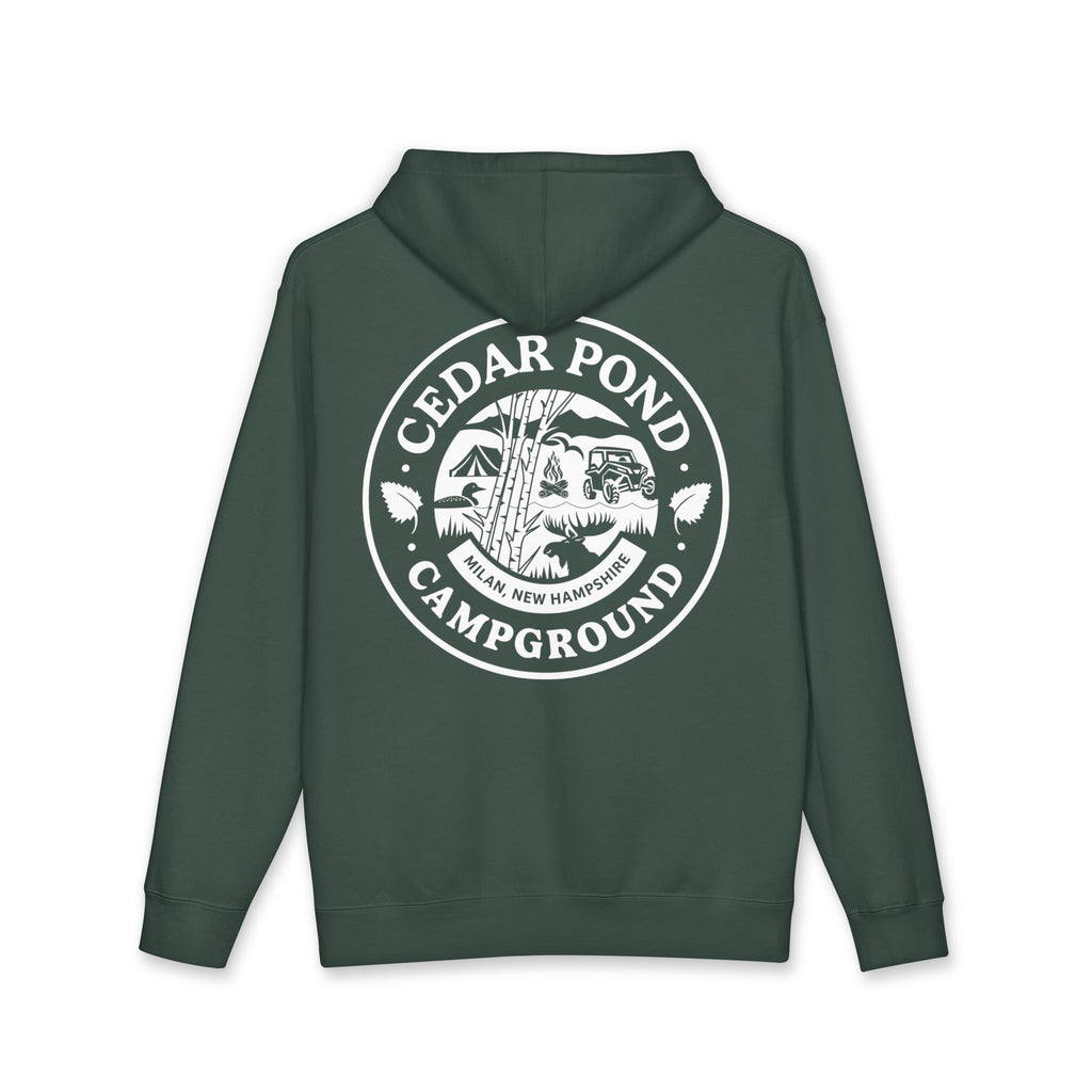 Copy of Campground Hoodie — "Cedar Pond Campground" Outdoor Camping Pullover
