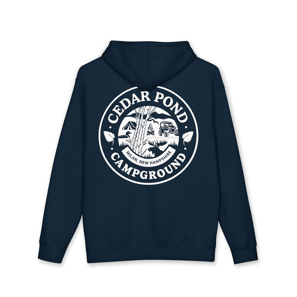Copy of Campground Hoodie — "Cedar Pond Campground" Outdoor Camping Pullover