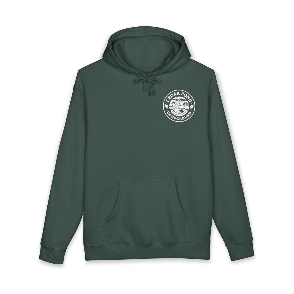 Copy of Campground Hoodie — "Cedar Pond Campground" Outdoor Camping Pullover