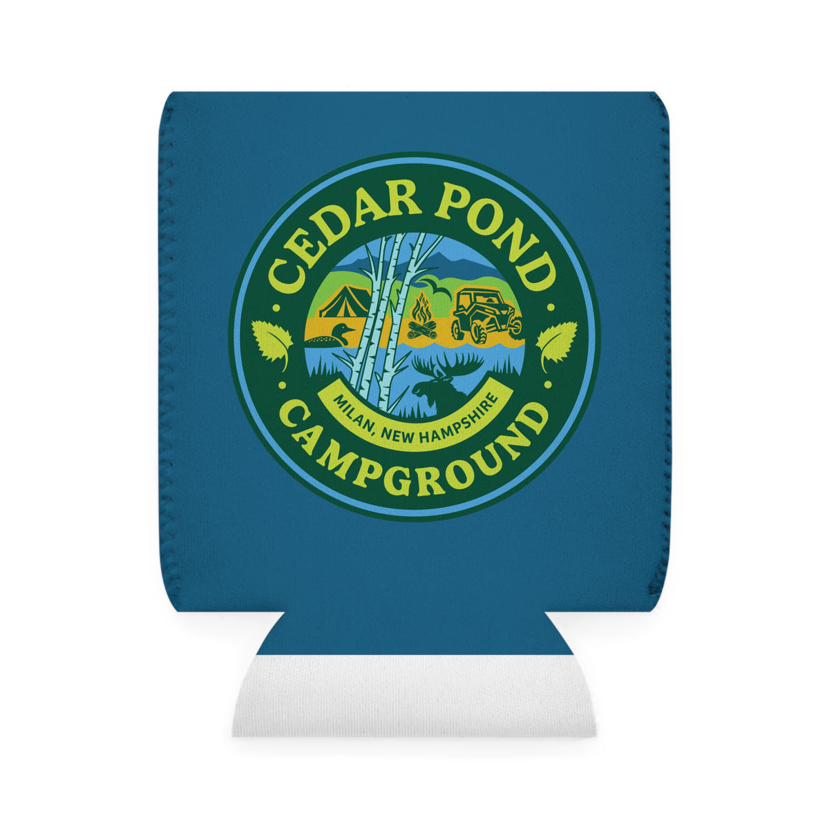 Can Cooler Sleeve Dark Blue