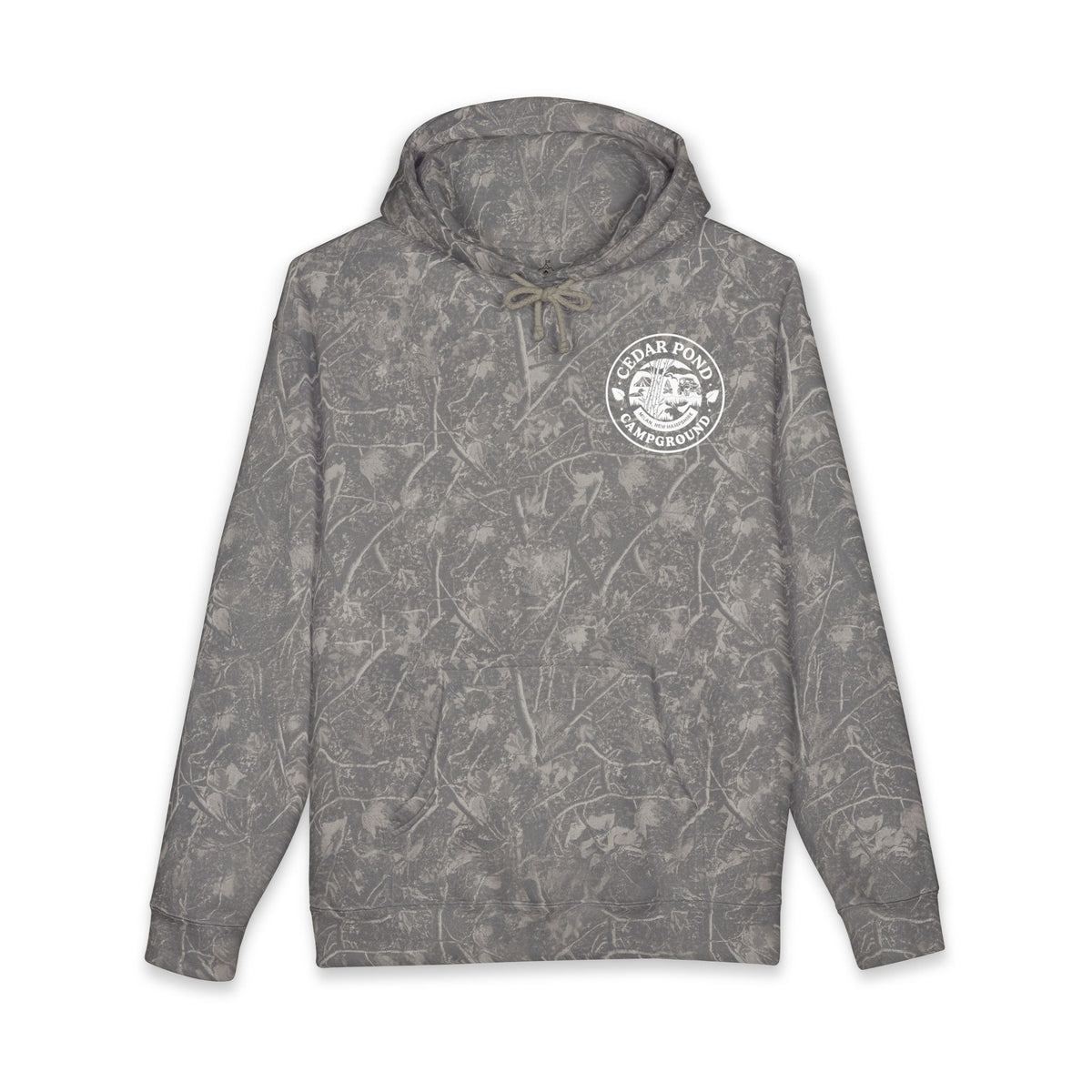 Copy of Campground Hoodie — "Cedar Pond Campground" Outdoor Camping Pullover