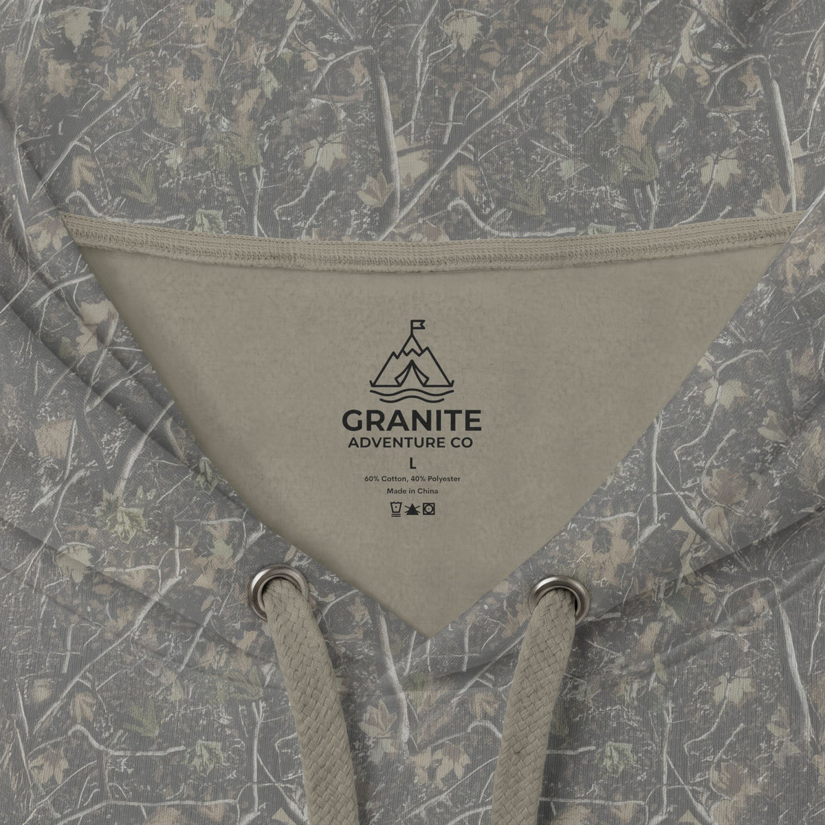 Campground Hoodie — "Cedar Pond Campground" Outdoor Camping Pullover