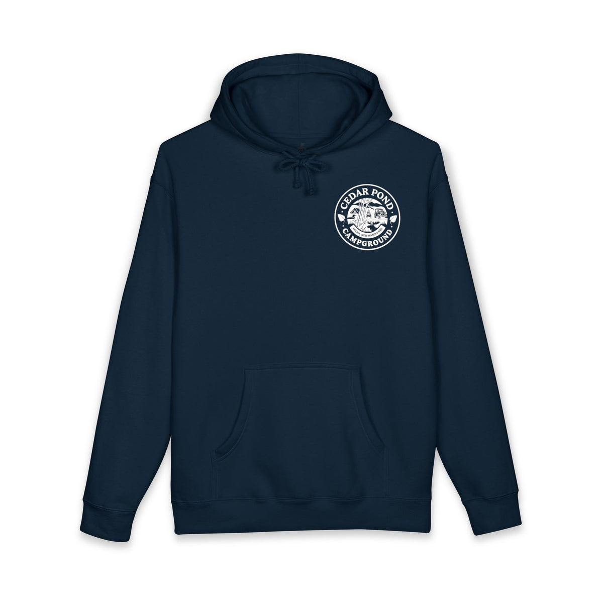 Copy of Campground Hoodie — "Cedar Pond Campground" Outdoor Camping Pullover