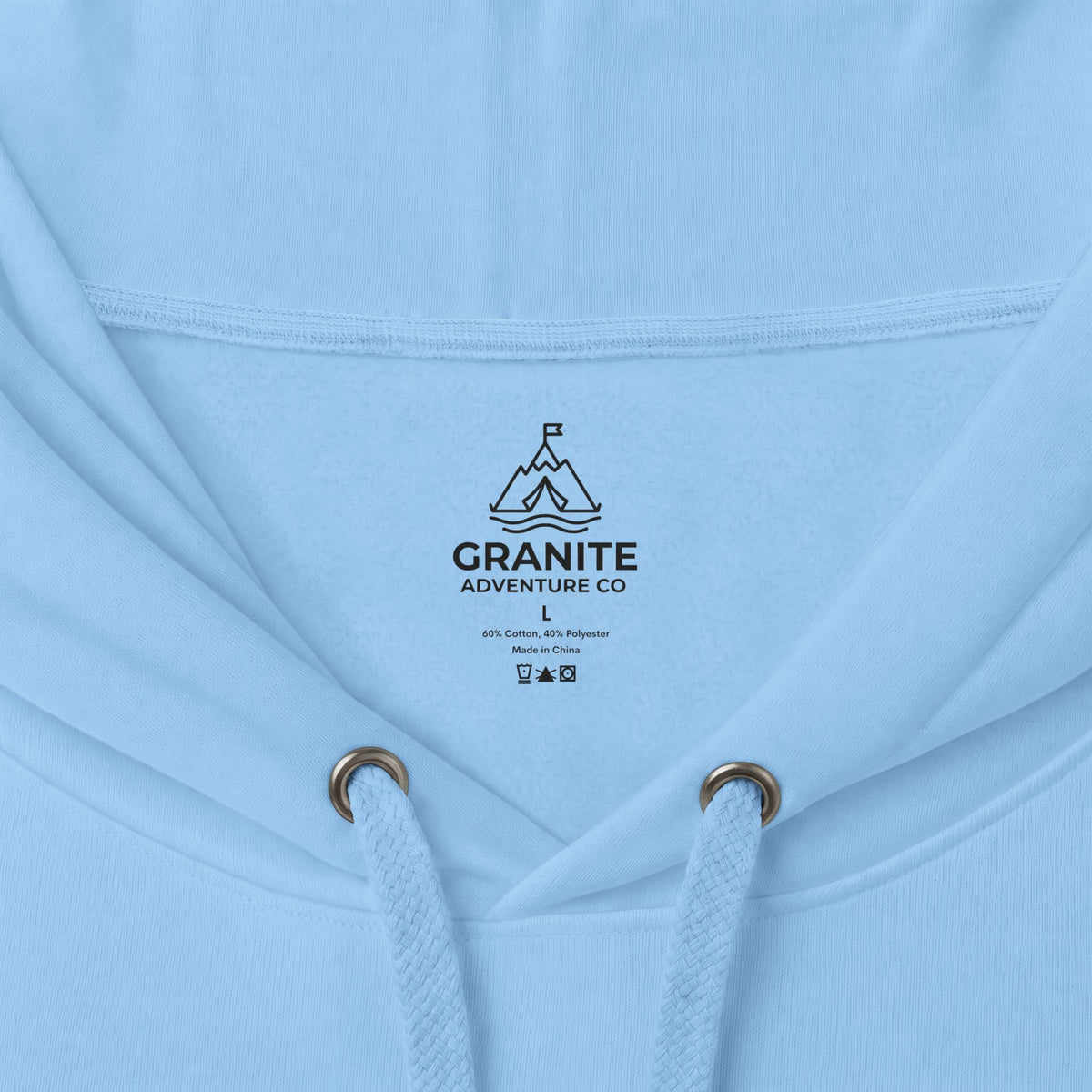 Campground Hoodie — "Cedar Pond Campground" Outdoor Camping Pullover