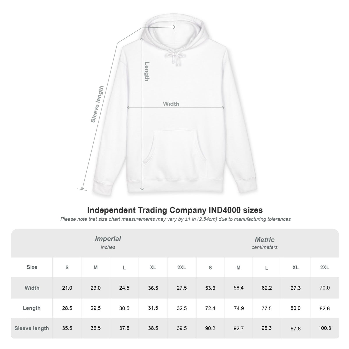 Copy of Campground Hoodie — "Cedar Pond Campground" Outdoor Camping Pullover