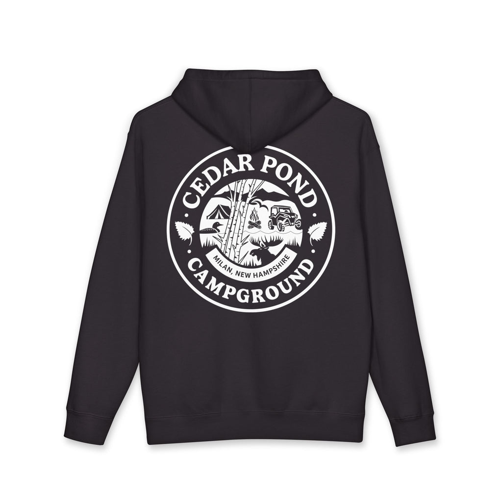 Copy of Campground Hoodie — "Cedar Pond Campground" Outdoor Camping Pullover