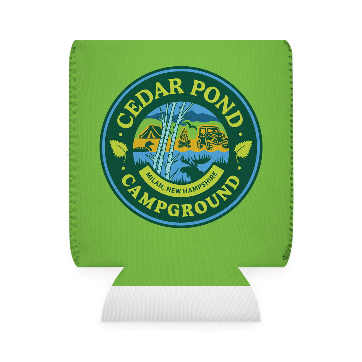 Can Cooler Sleeve - Kelly Green